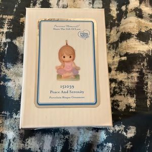 Precious moments peace and serenity ornament